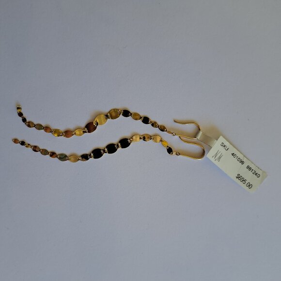 Lana 14 kt Gold Chain Drop Earrings - Picture 2 of 4